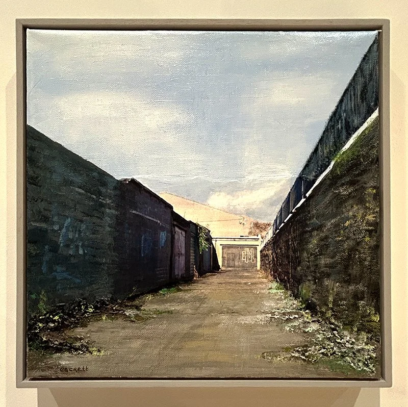 Adrienne Eacrett: "Laneway" Mixed Media & Acrylic on canvas €995