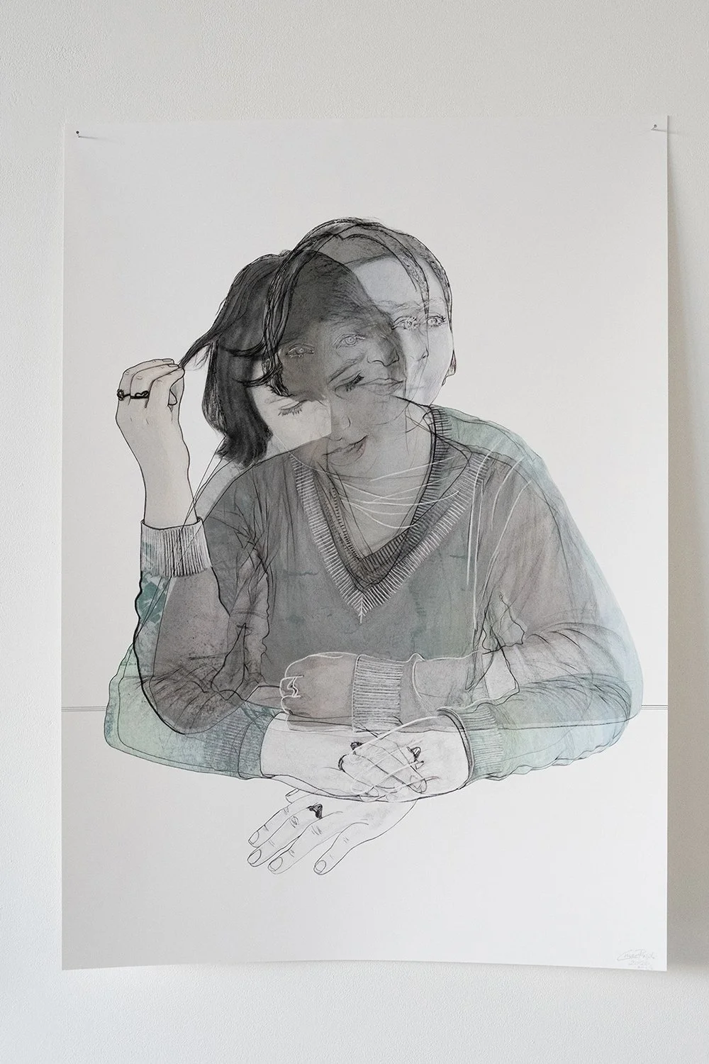 'Jennifer' fine art print on Hahnemühle Archival Photo Rag paper, 59.5 x 84.1 cm
Print Price €300