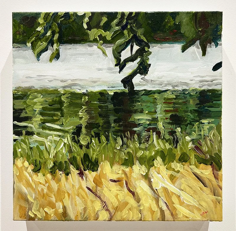 Irene O'Neill "Lakeshore Stillness" Acrylic on Canvas €450
