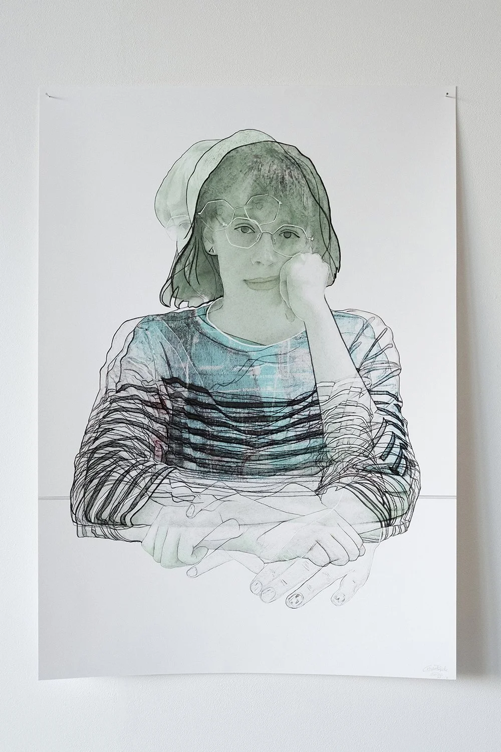 'Lydia' fine art print on Hahnemühle Archival Photo Rag paper, 59.5 x 84.1 cm
Print Price €300