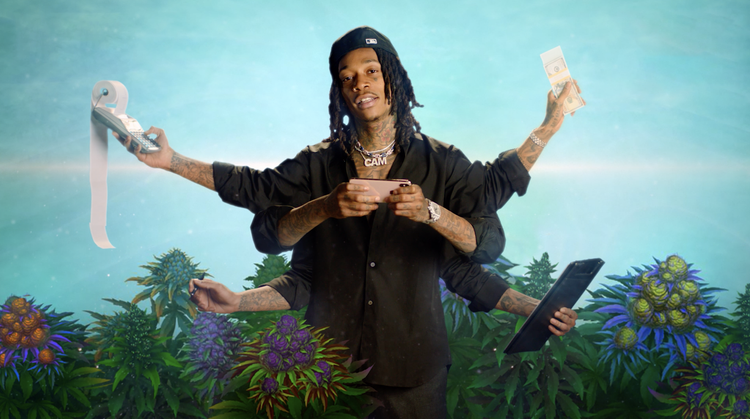 Rick Wayne directing Wiz Khalifa music video