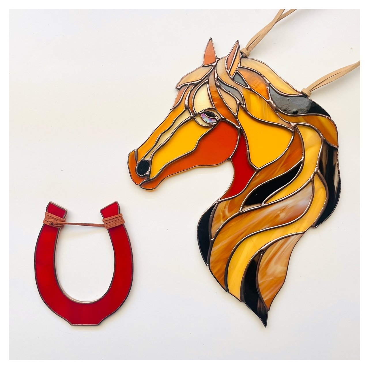Year of the Horse with Horseshoe set