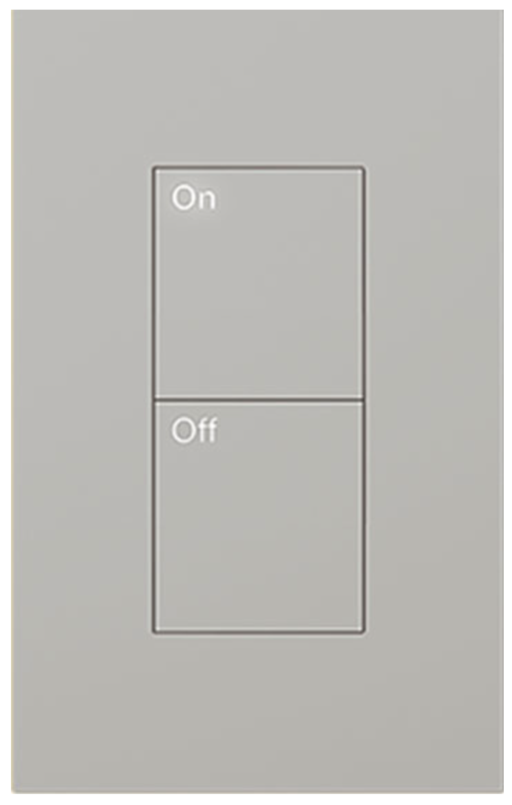 Lutron Palladiom Matte Gray Keypad | VIP Smart Homes Seattle