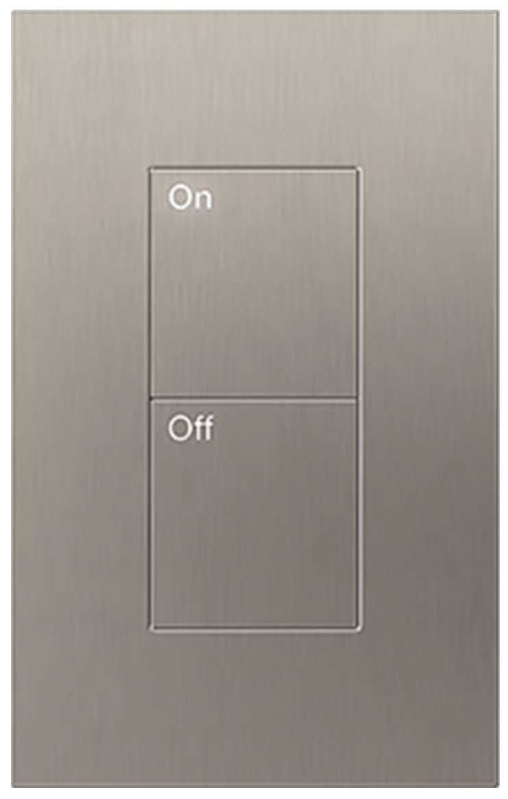 Lutron Palladiom Satin Nickel Keypad | VIP Smart Homes Seattle