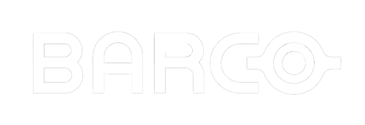 Barco logo – VIP Smart Homes designs and installs Barco Residential high-end projectors and LED video walls