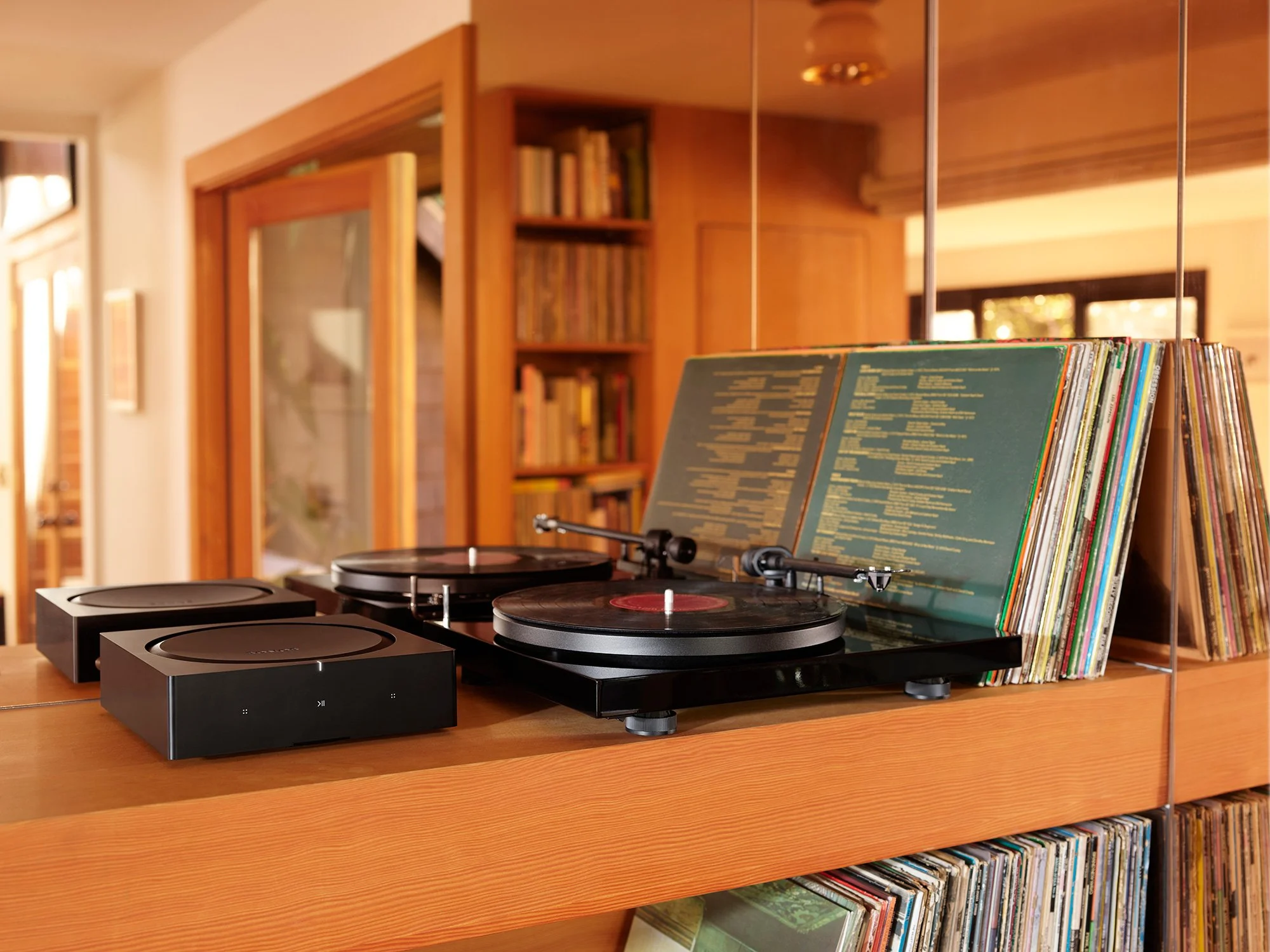 Professional AV equipment rack with amplifier in luxury smart home | VIP Smart Homes