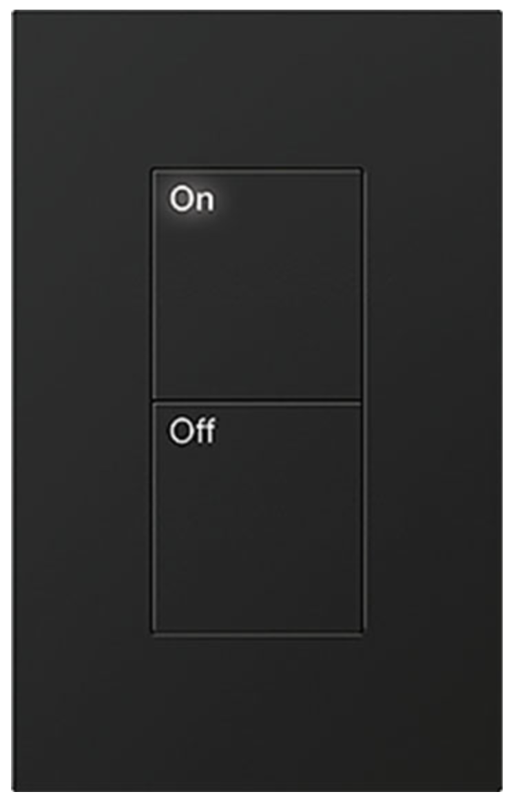 Lutron Palladiom Polished Graphite Keypad | VIP Smart Homes Seattle