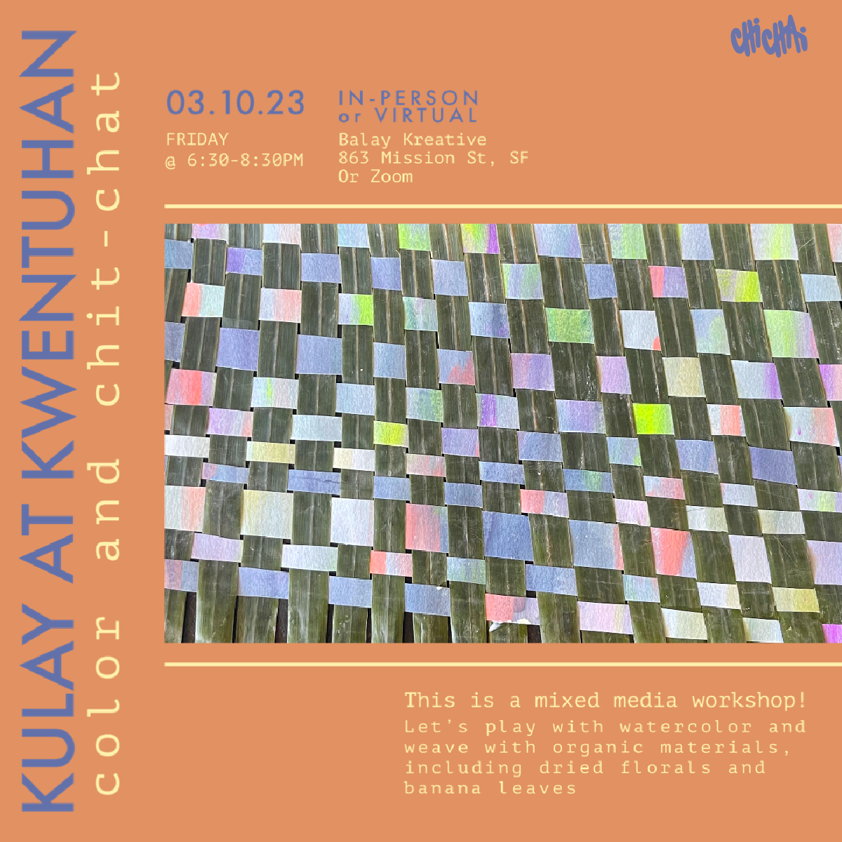 3/10 Kulay at Kwentuhan VIRTUAL ticket (no supplies provided)