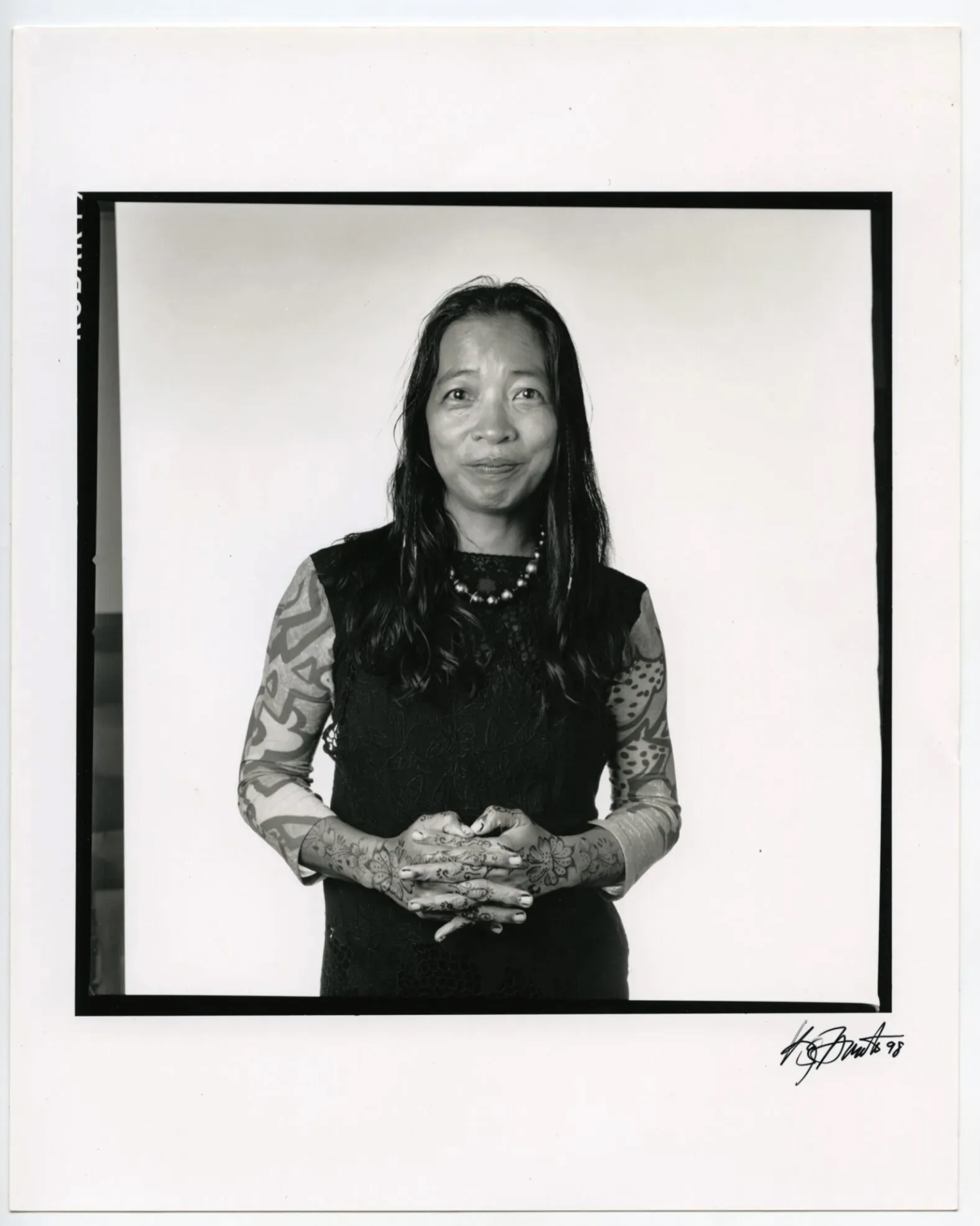 Pacita Abad in 1998.Photo: Courtesy Pacita Abad Art Estate