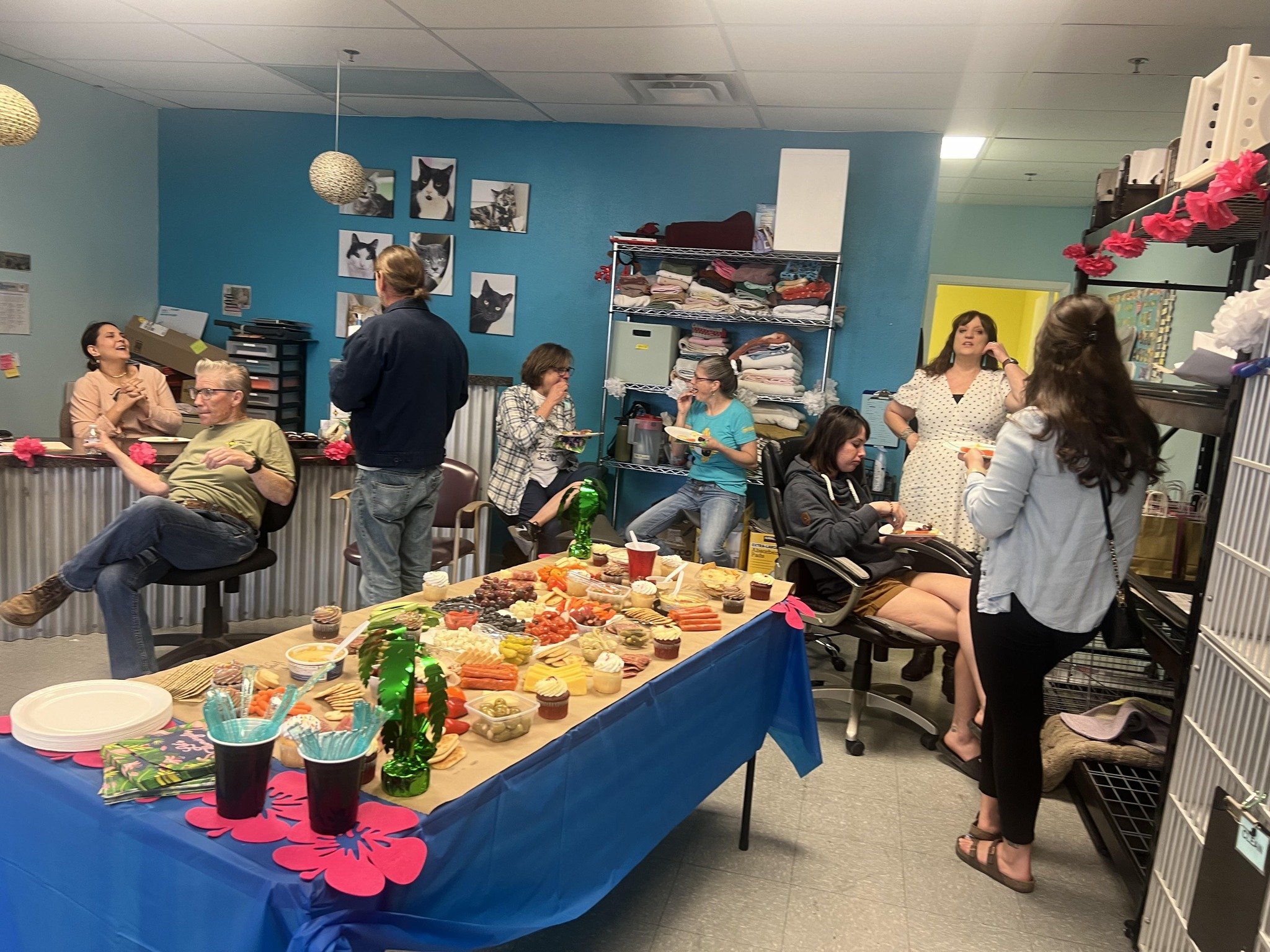 We can't believe it's already been two weeks since our Volunteer Mixer! HUGE thank you to everyone who could attend - we had a great time rubbing elbows with y'all. We had snacks, door prizes, and a demonstration with our Drop Trap to show folks how 