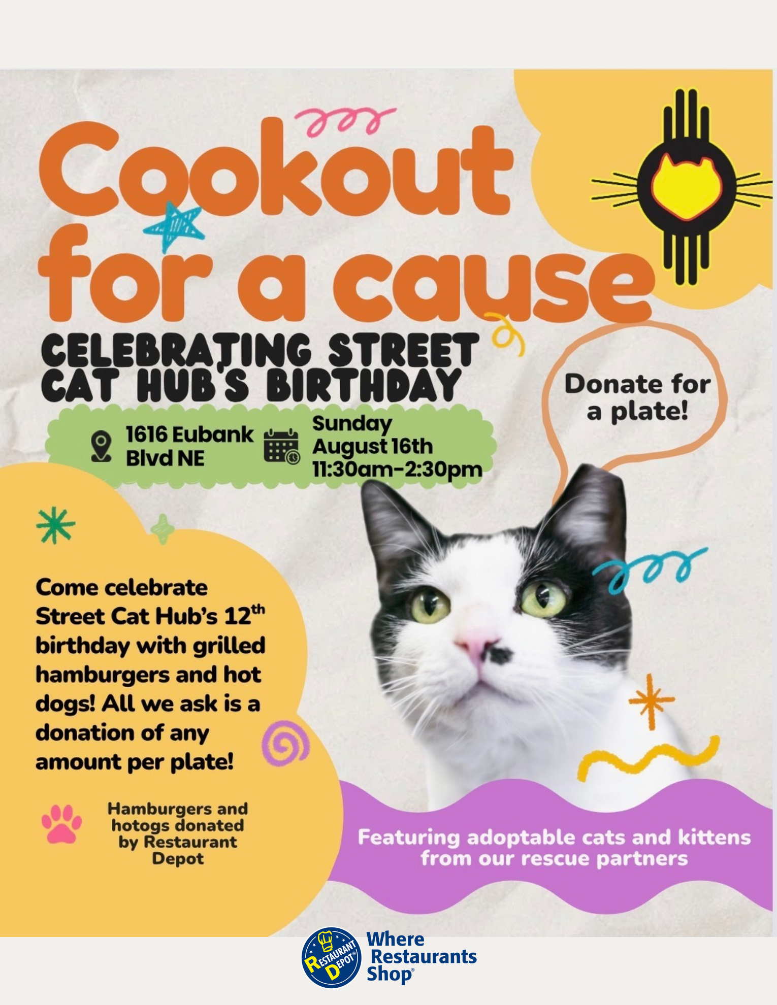 Celebrate Street Cat Hub’s 12th Anniversary!