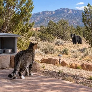 Protecting Community Cats When Bears Are Active