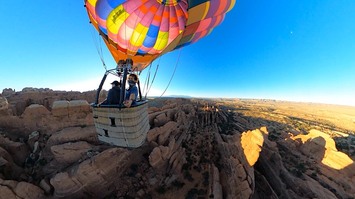 Arches National Park Hot Air Balloon