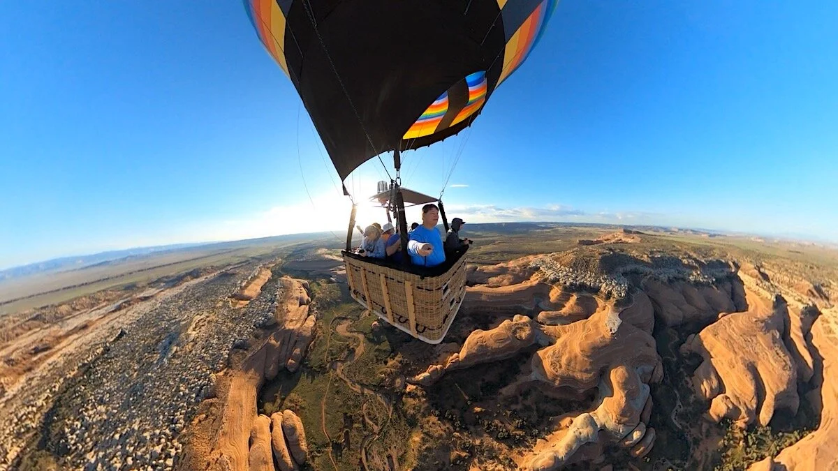 Moab Hot Air Balloon Rides Utah Scenic Flights Redrock Ballooning