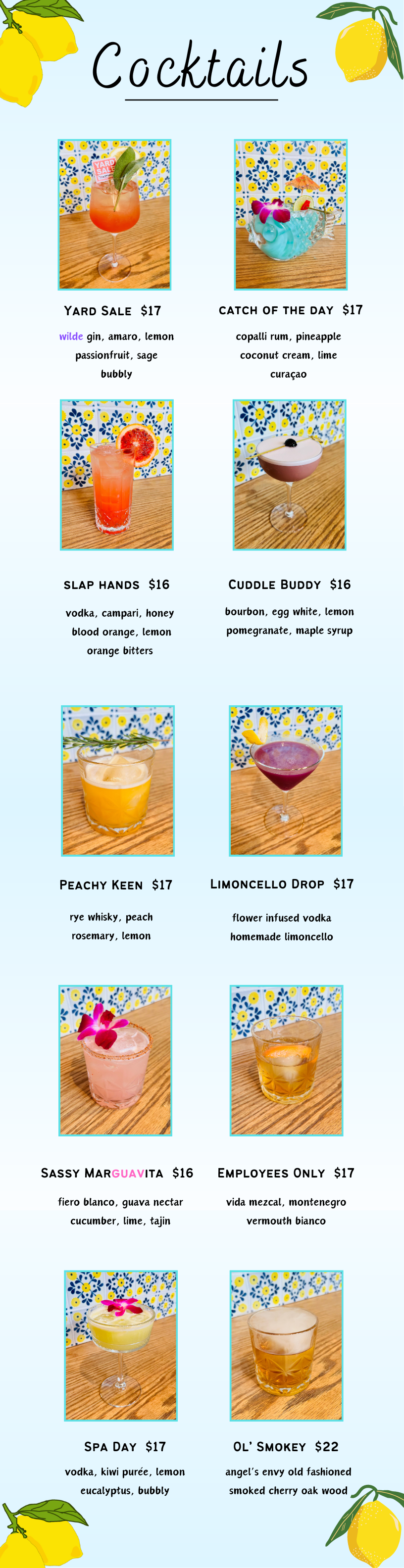 drinks — Met Him At A Bar