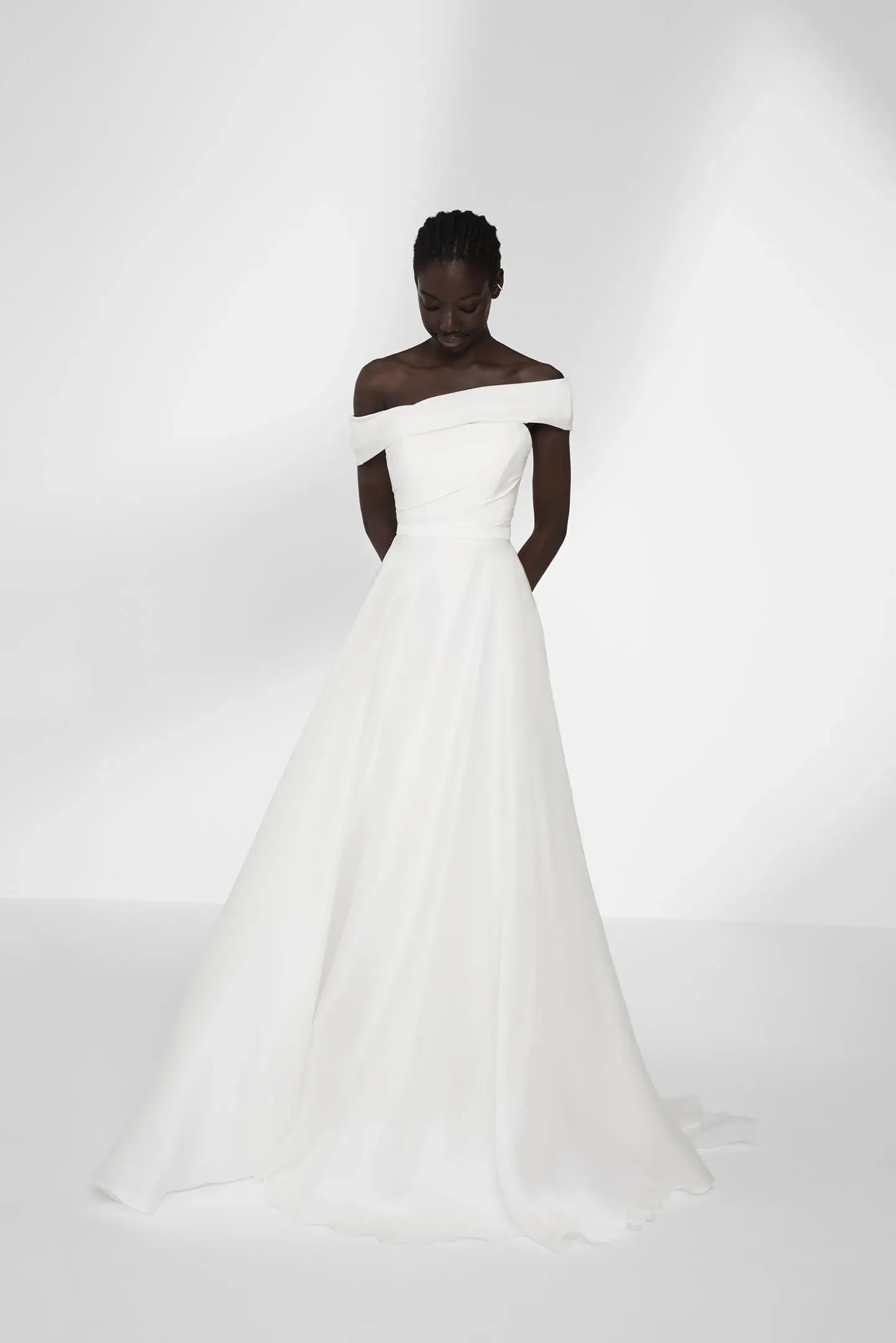bridal overskirt