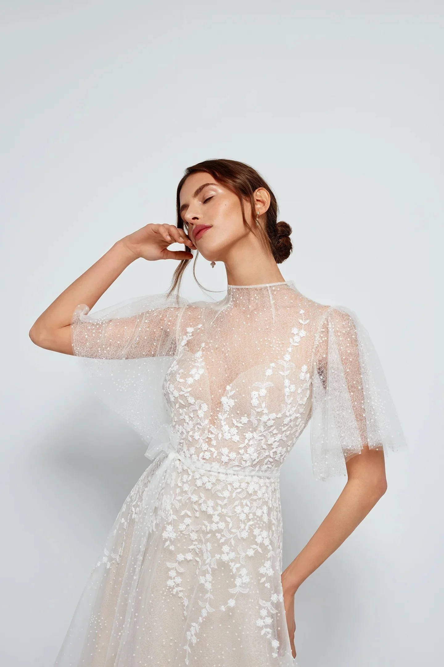 ethereal wedding dress