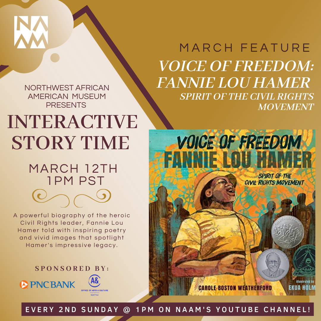 March Interactive Storytime: Fannie Lou Hamer