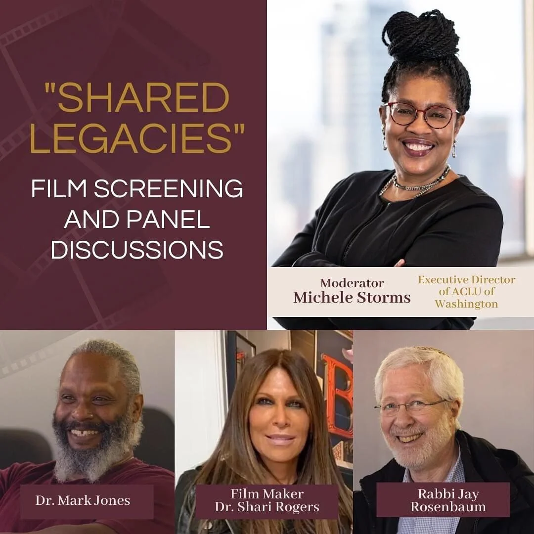 May is Jewish American Heritage Month and in partnership with the Holocaust Center for Humanity and ADL Pacific Northwest, NAAM invites you to join us for a film screening of "Shared Legacies: The African American - Jewish Civil Rights Alliance&