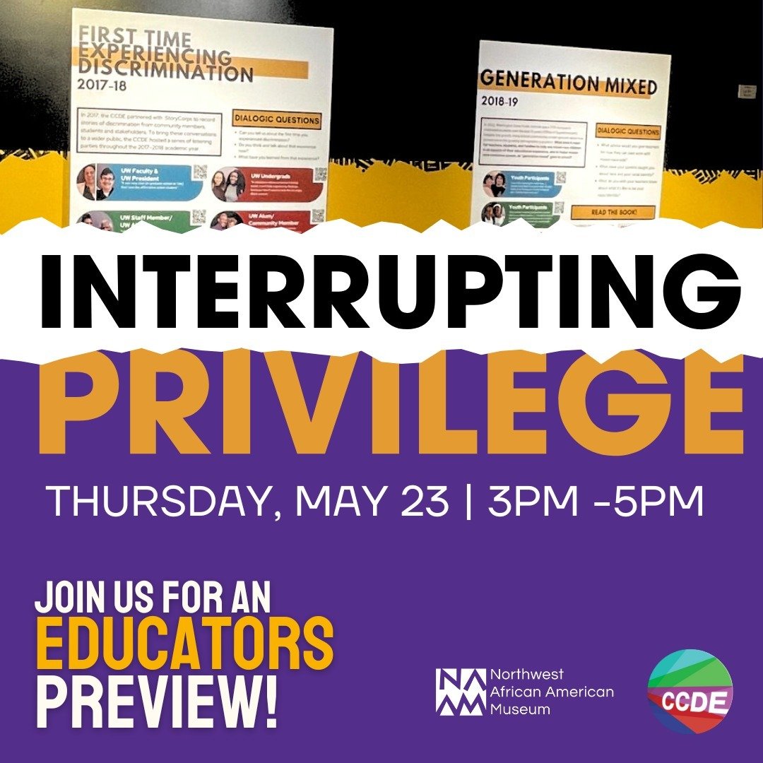 NAAM is hosting an educators preview for our latest exhibit, Interrupting Privilege exclusively for teachers and educators on Thursday, May 23 3PM -5PM. Visiting teachers will be able to preview this installation for your students, faculty, and commu