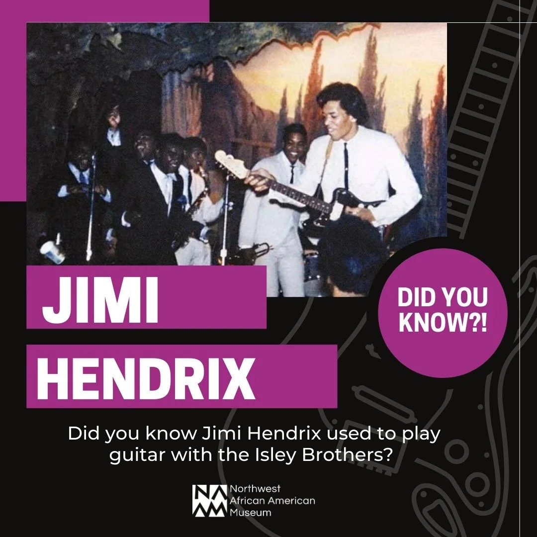Before becoming a music legend, Jimi Hendrix played backup guitar for a number of big names. Early in his career, Hendrix played with artists like Sam Cooke, Little Richard, Wilson Pickett, Ike and Tina Turner, The Isley Brothers and more. 

#Hendrix