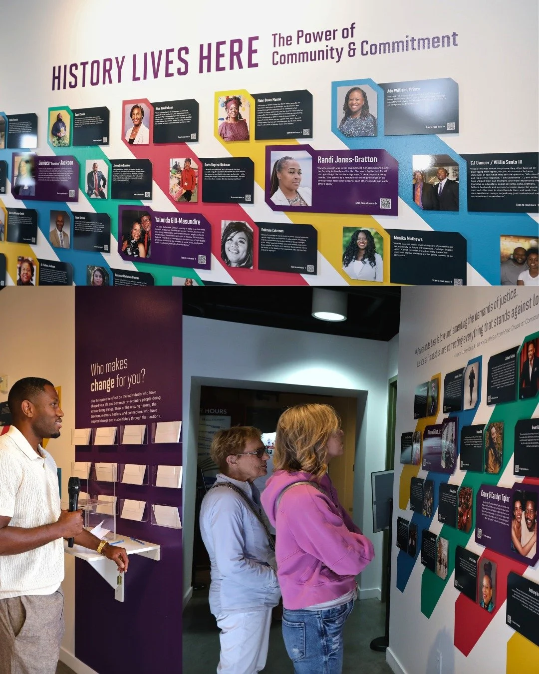 Step into the stories of our everyday heroes with History Lives Here at NAAM. This exhibition is a tribute to the mentors, healers, and teachers whose names may not appear in textbooks but whose impact is felt in the lives they touch each day.

What 
