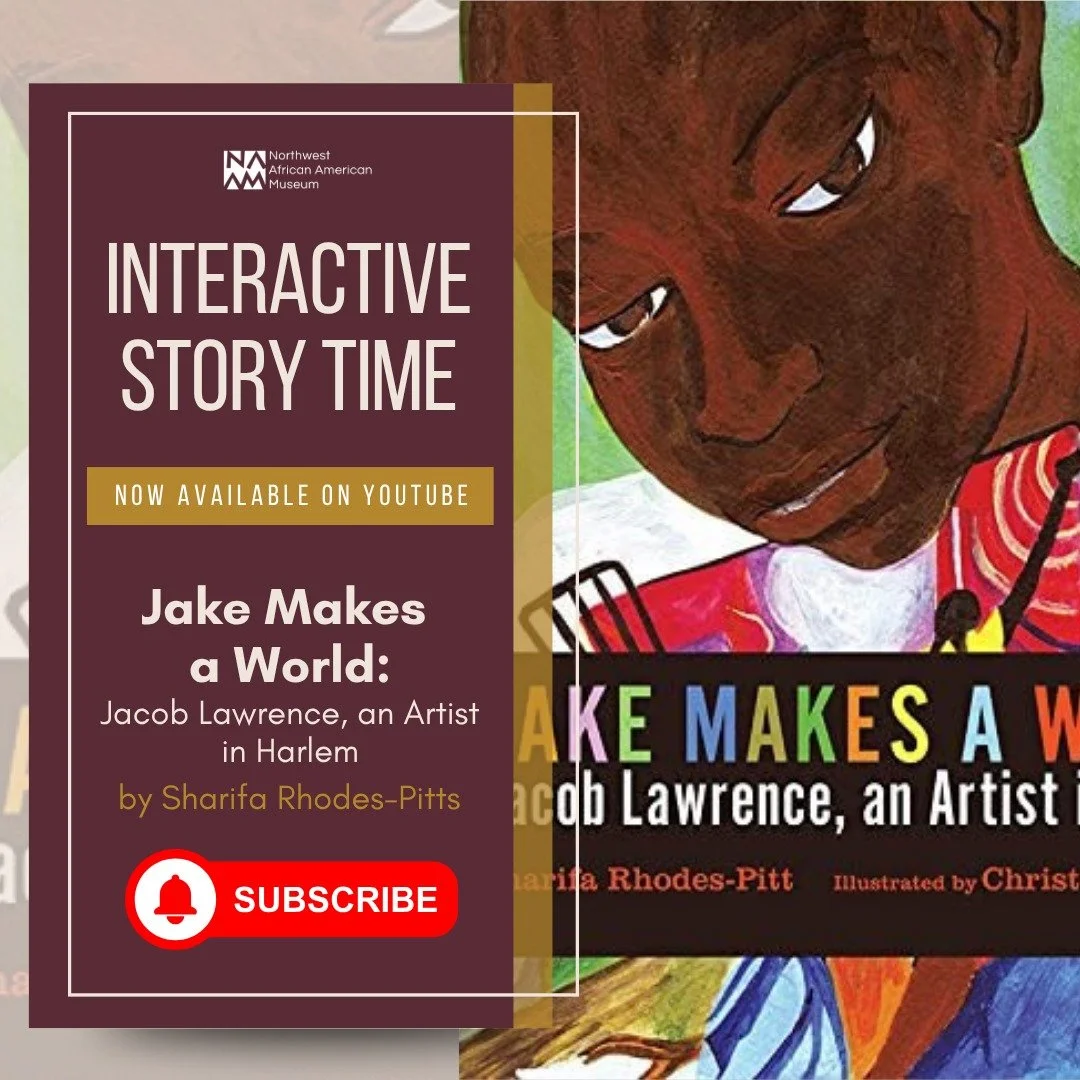 This month we&rsquo;re watching &ldquo;Jake Makes a World: Jacob Lawrence, an Artist in Harlem&rdquo; by Sharifa Rhodes-Pitts, illustrated by Christopher Myers now available on our YouTube channel.

This award-winning picture book follows the young J