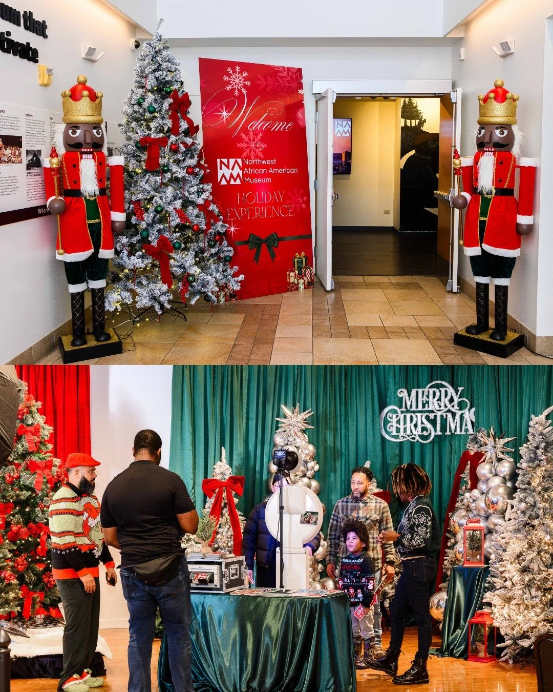 Winter Wonderland is wrapping up at NAAM this weekend. Join us on Saturday, December 6 and Sunday, December 7 from 11 AM to 4 PM for our final Black Santa Holiday Celebration of the season.

Bring your loved ones for photos with Black Santa, explore 