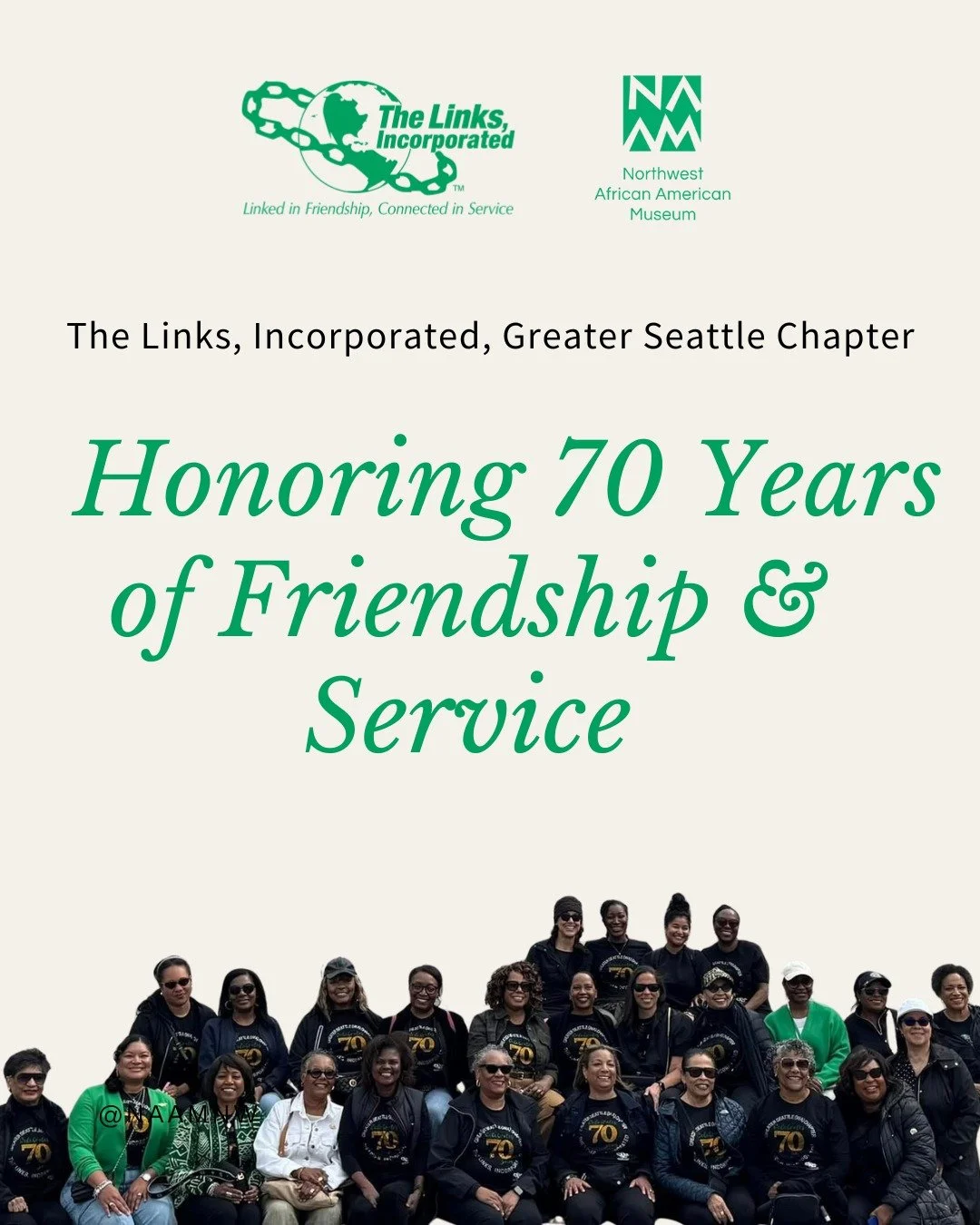 Today we celebrate the 70th anniversary of The Links, Incorporated &ndash; Greater Seattle Chapter. Since 1955, this visionary circle of Black women has strengthened Seattle through education, arts, civic engagement, and global service. Their commitm