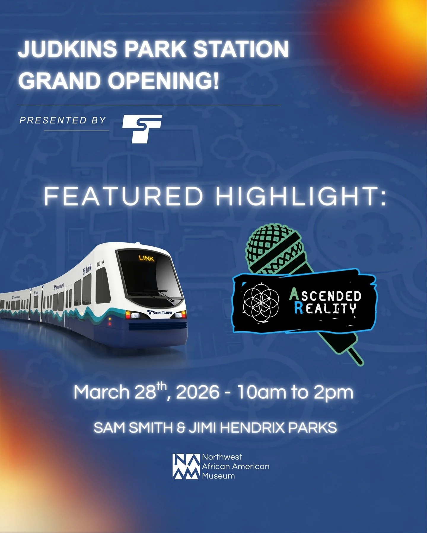 Catch @ascendedrealitymusic live as we bring together music, culture, and community for a day you don&rsquo;t want to miss. From performances to local vendors and food, there&rsquo;s something for everyone!

March 28 | 10AM &ndash; 2PM
Sam Smith Park