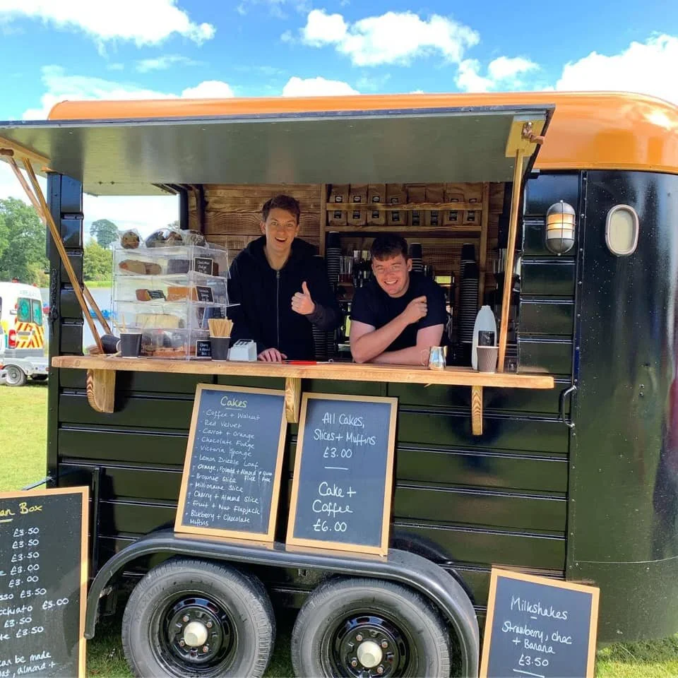 Bean Bikes horse box coffee unit