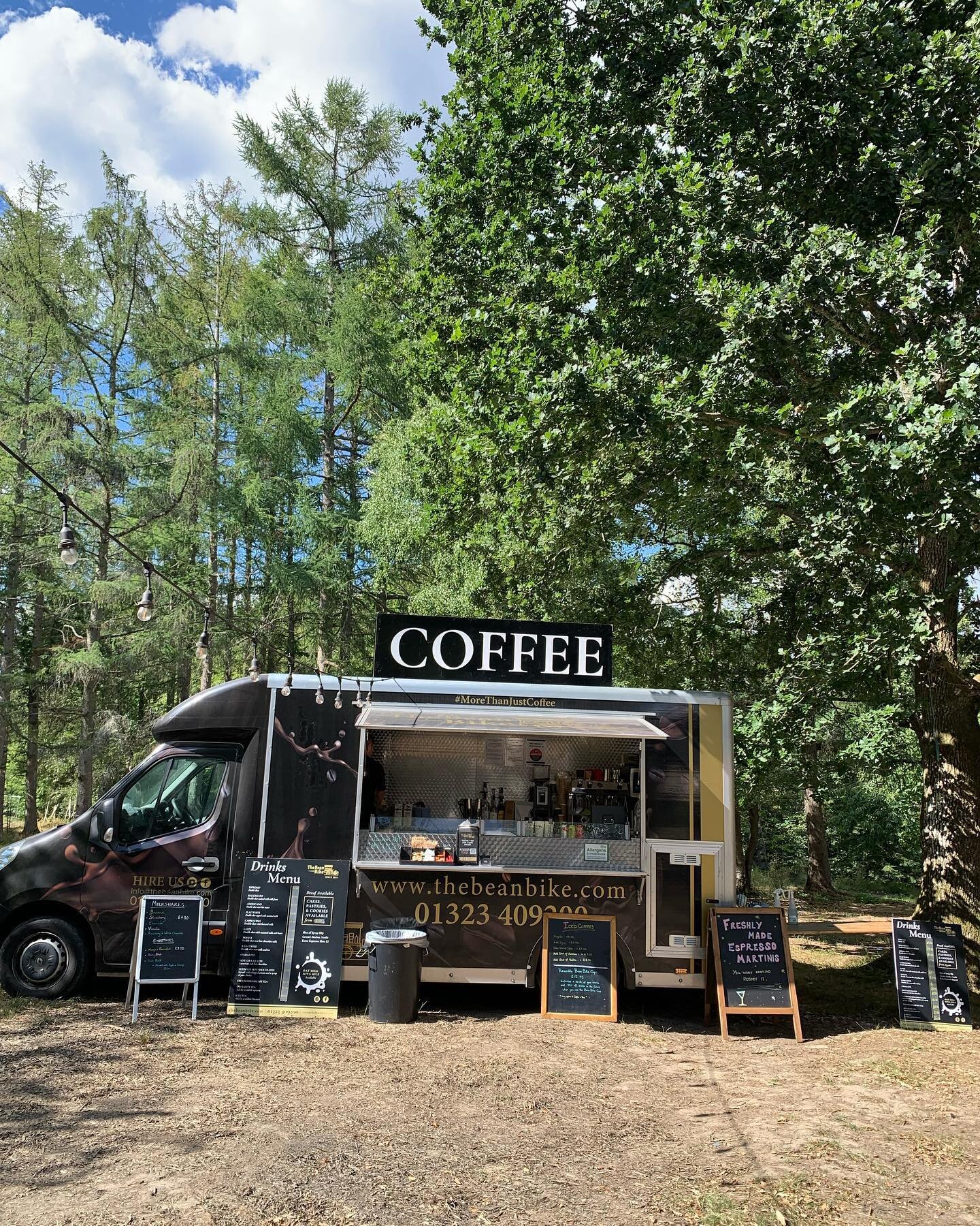 Come and find us at @goodvibrationssociety this weekend! Serving barista hot drinks, breakfast baps, milkshakes, pastries, espresso martinis and much more! ☕️ 🍸 🥪 🥐