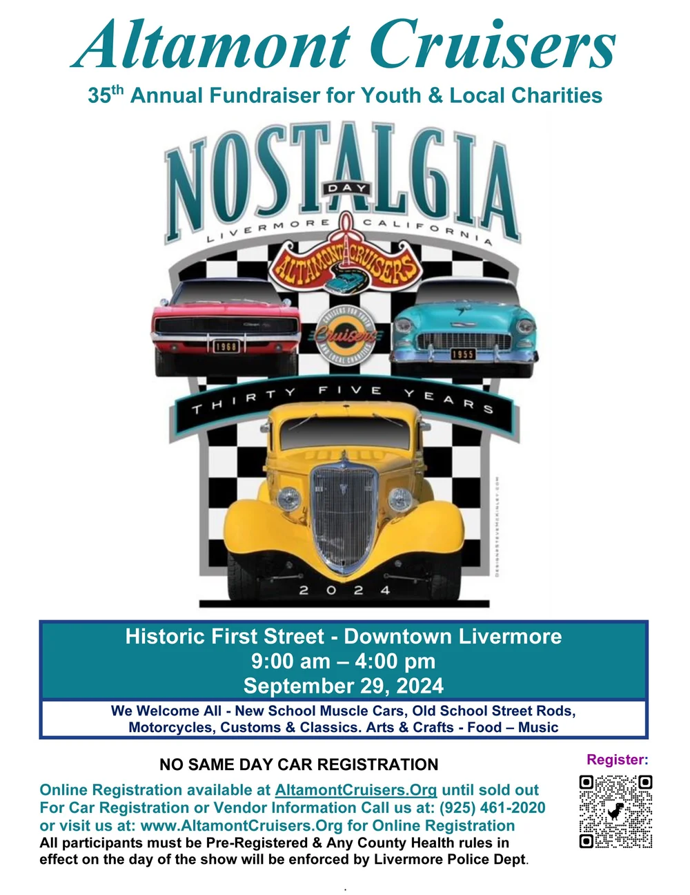 Nostalgia Day Car Show — Altamont Cruisers