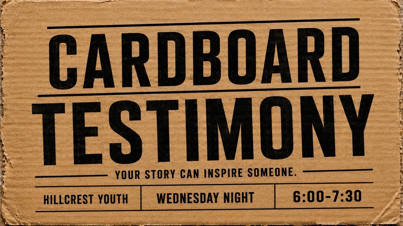 Join us Wednesday night! Bring a friend and share what God has done in your life! #hillcrestyouth