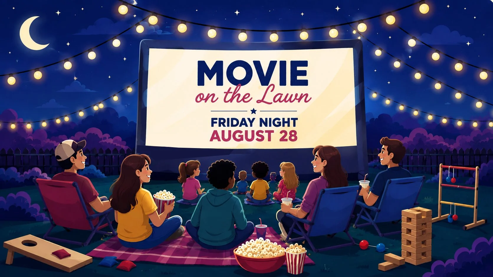 Hillcrest Movie on the Lawn
Friday, August 28 &bull; Movie at Sunset ( 14410 NW 21st Ave Vancouver Wa, 98685)
Zootopia 2 is coming to the lawn!
Bring your lawn chairs, blankets, family, and friends and join us at the Hillcrest property for a fun nigh