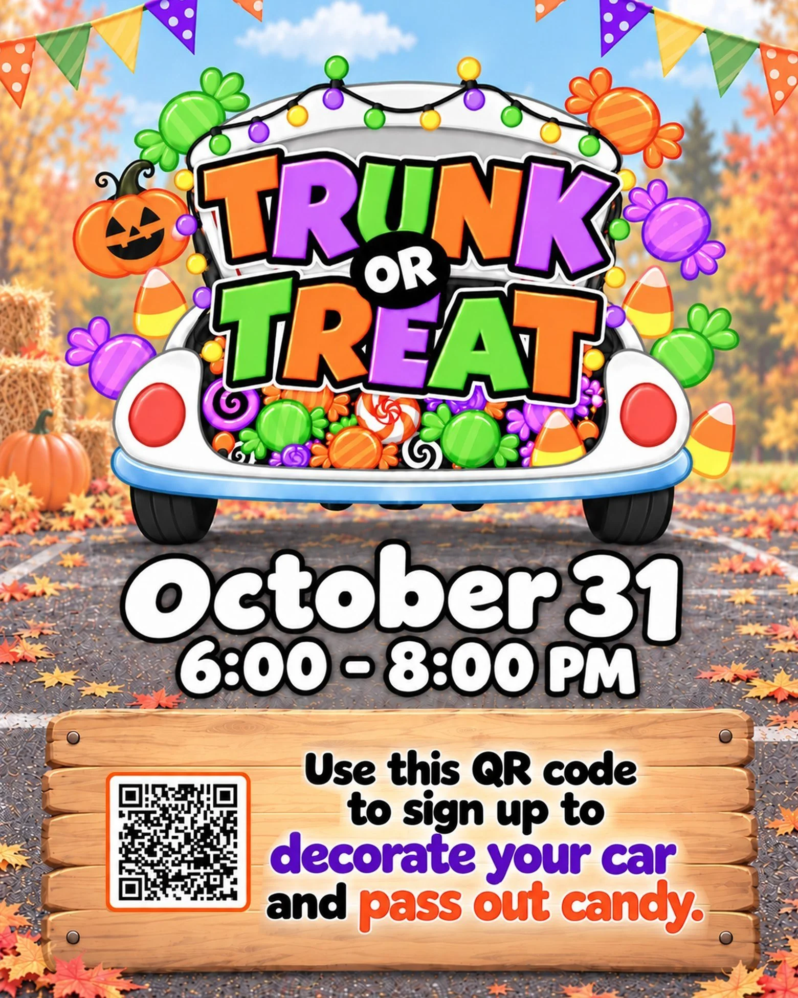 Trunk or Treat is coming to Hillcrest! 
Join us for a family-friendly night full of fun, candy, and community!
October 31st from 6:00pm-8:00pm
Hillcrest Church , 14410 NW 21st Ave Vancouver WA 98685
Decorated trunks , Loads of candy , Photo ops , Fel