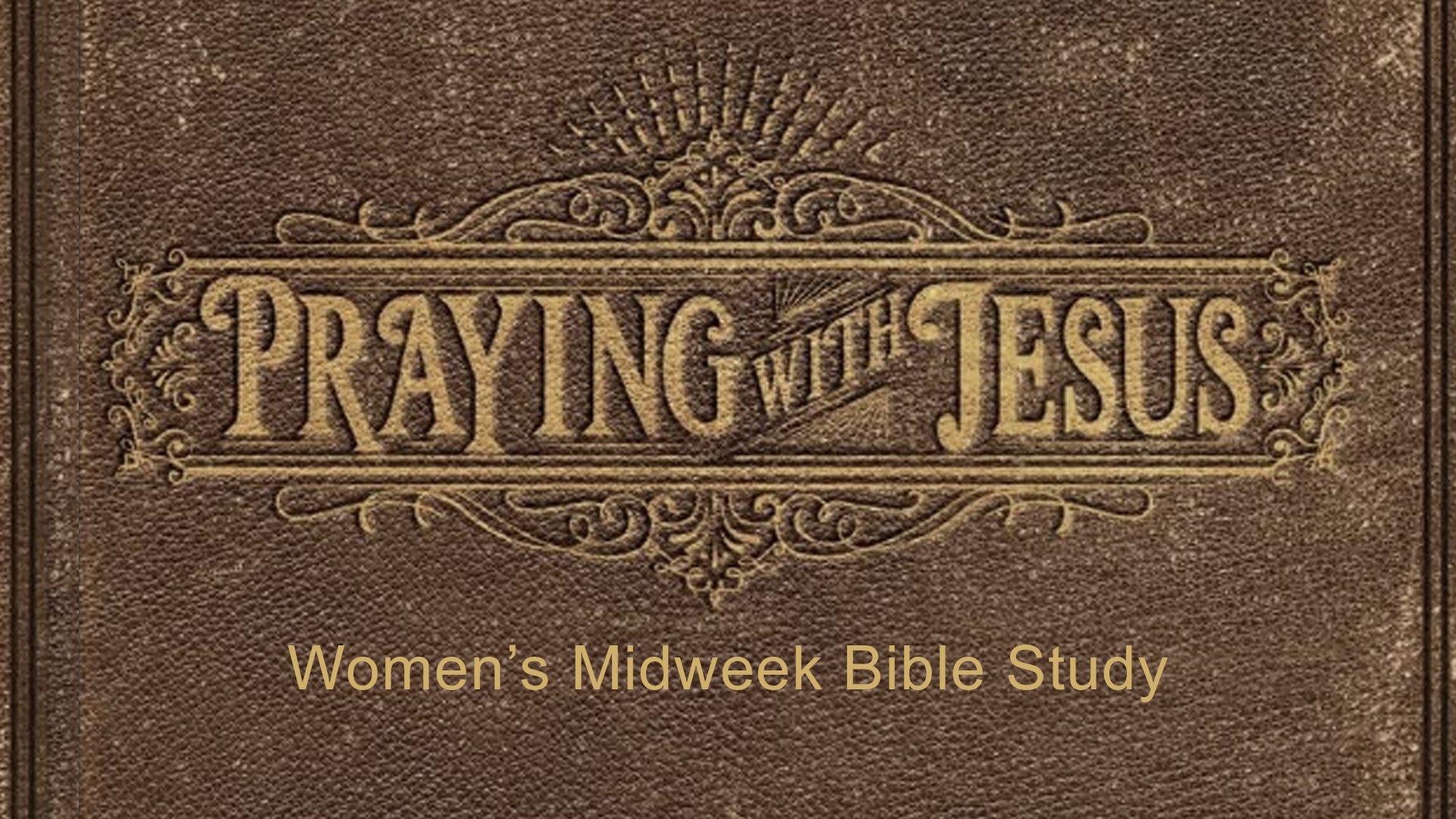 Promotional flyer for Hillcrest Women's Bible Study, showing the study's schedule, date range, and a Bible study book titled 'Jesus & Women' by Kristi McLelland. The flyer includes a photo of a smiling woman with blonde hair and a pen on a white surface.