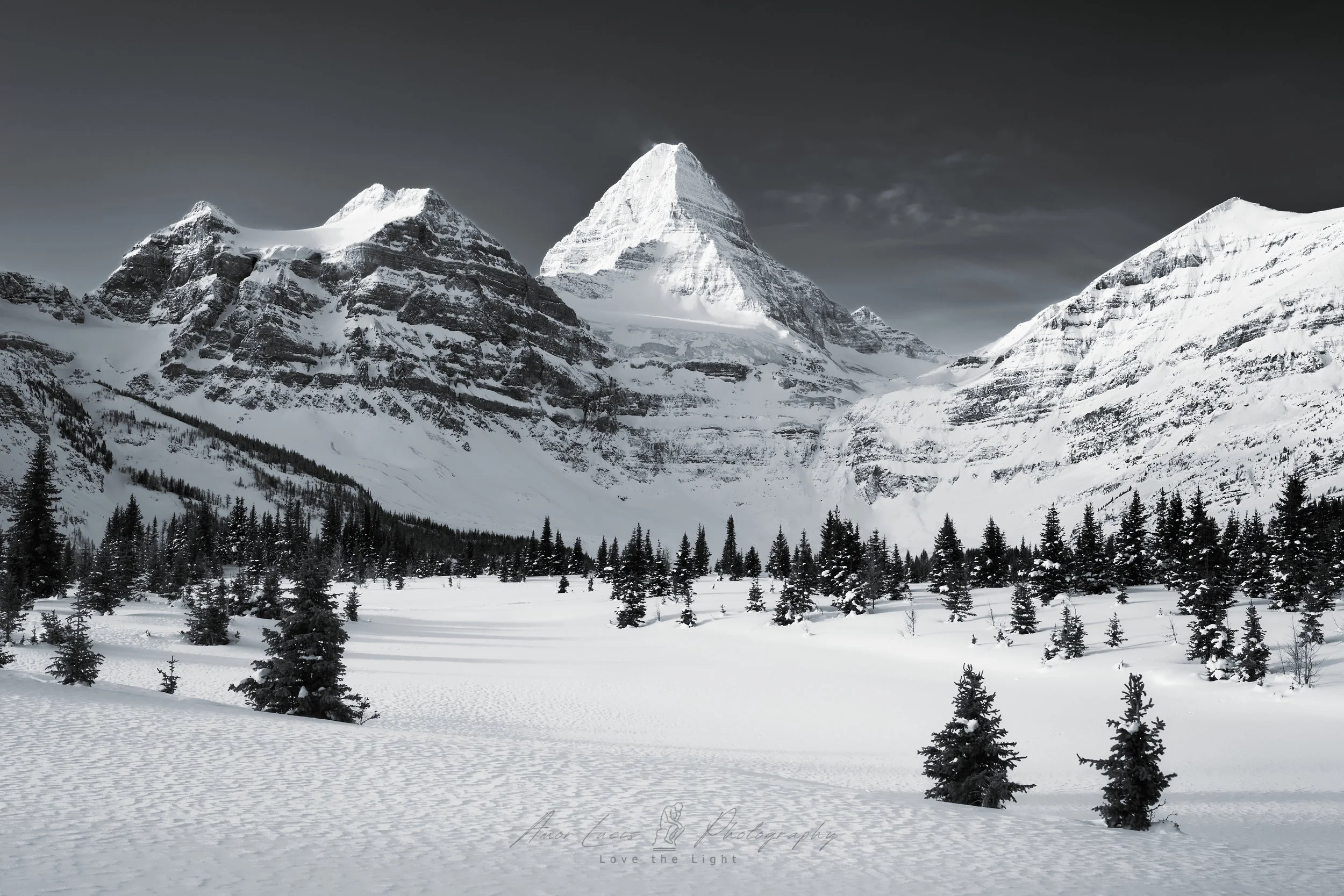 Mount Assiniboine - Winter