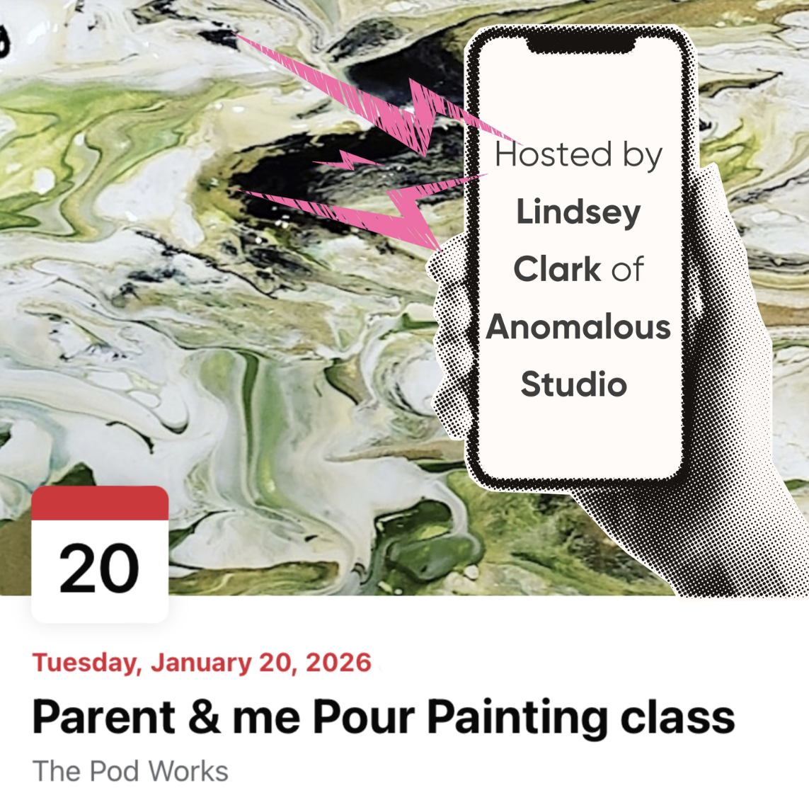 Parent & Me Pour Painting