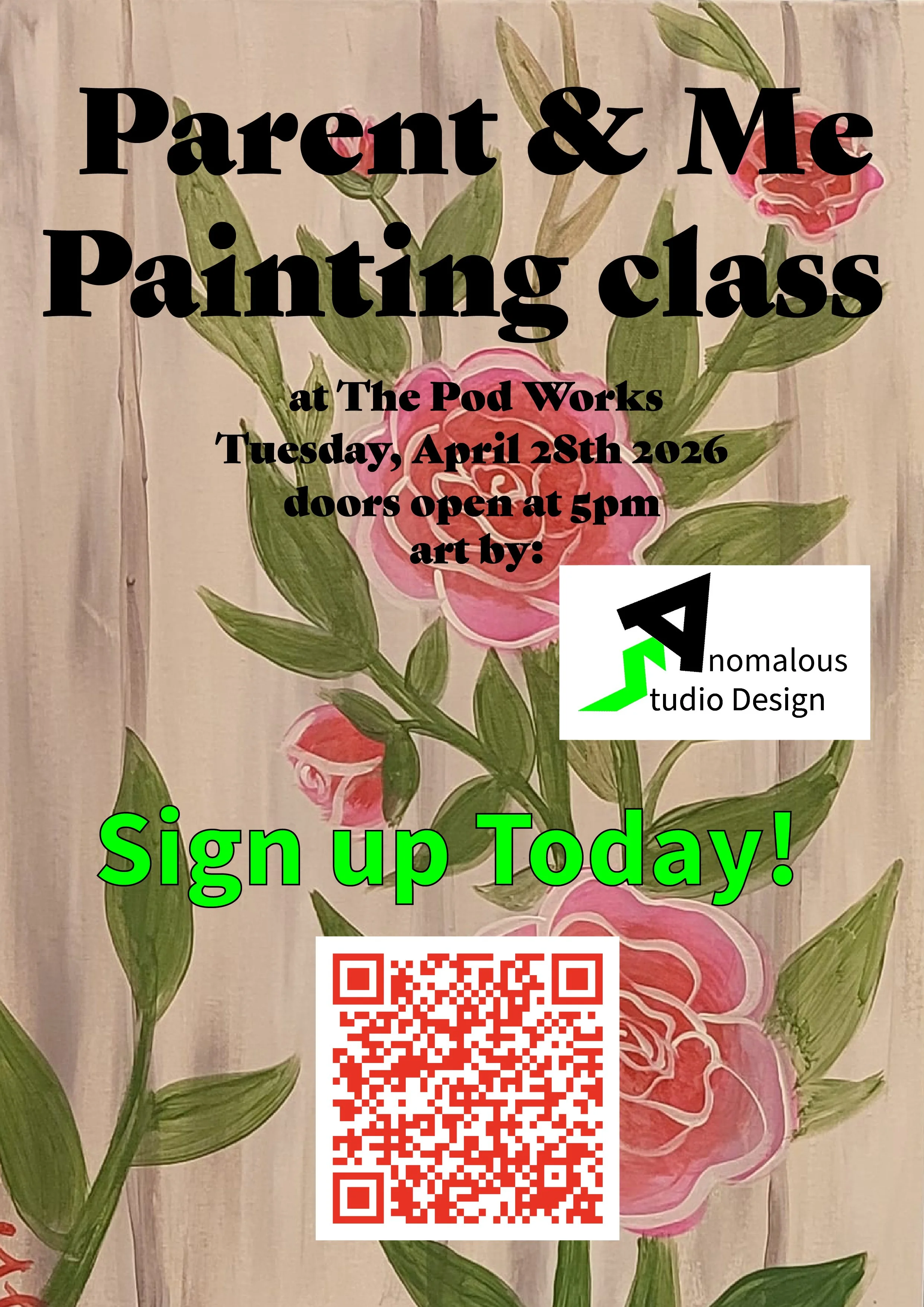 Parent &amp; Me Paint Night