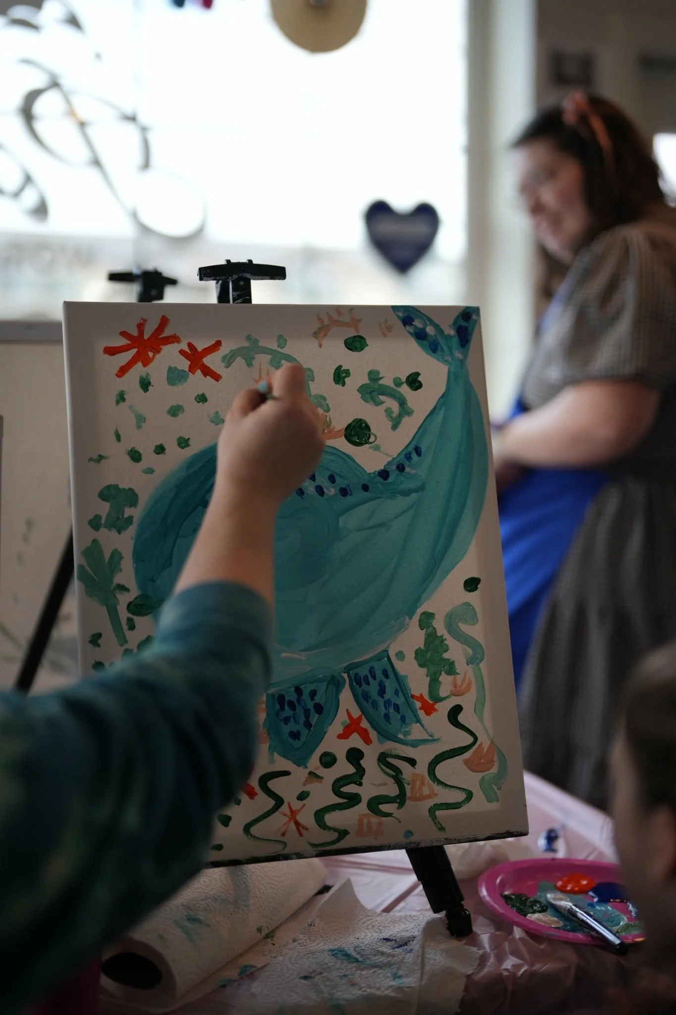 Kids art class with Anomolous Studio