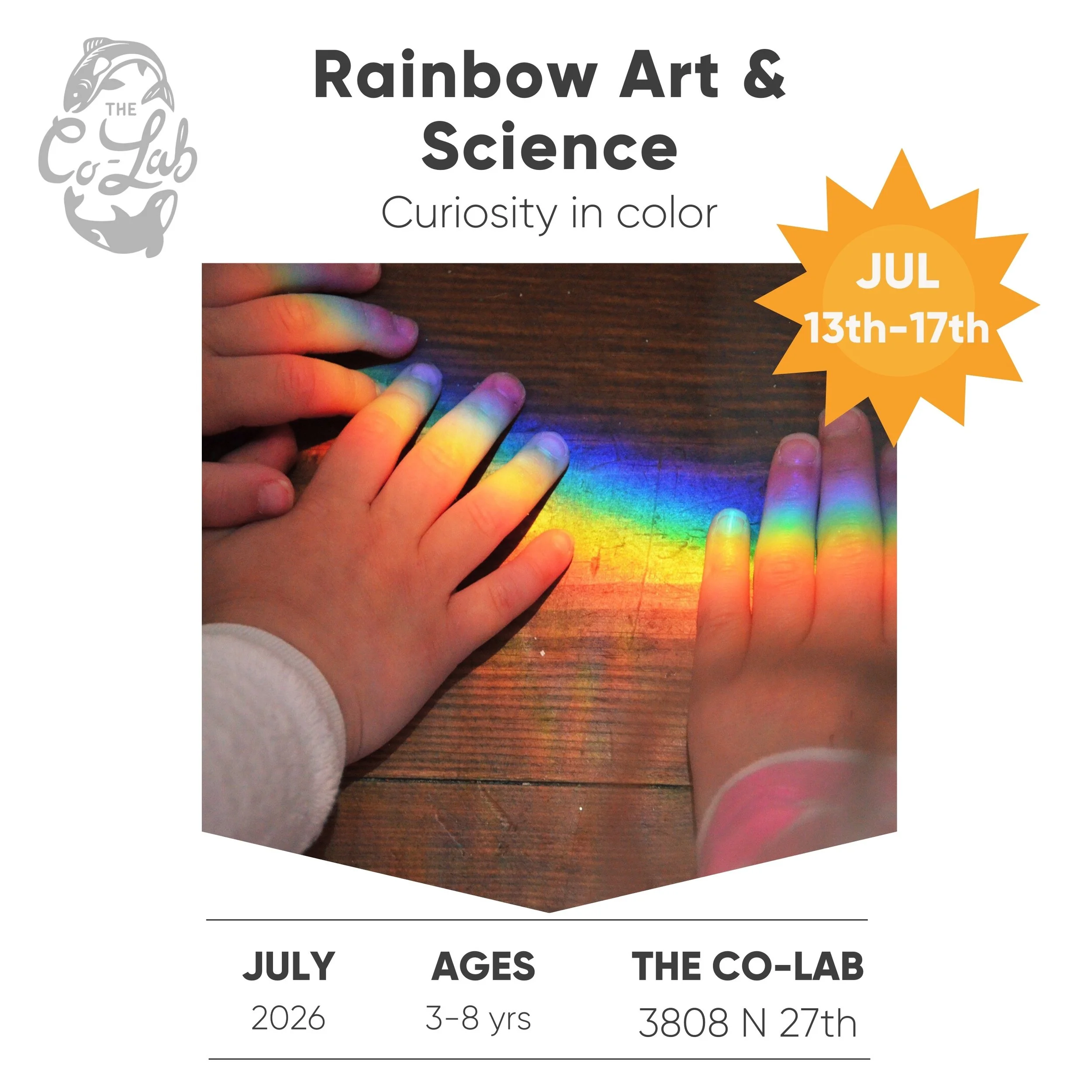 7/13 - 7/17 | Rainbow Art & Science
