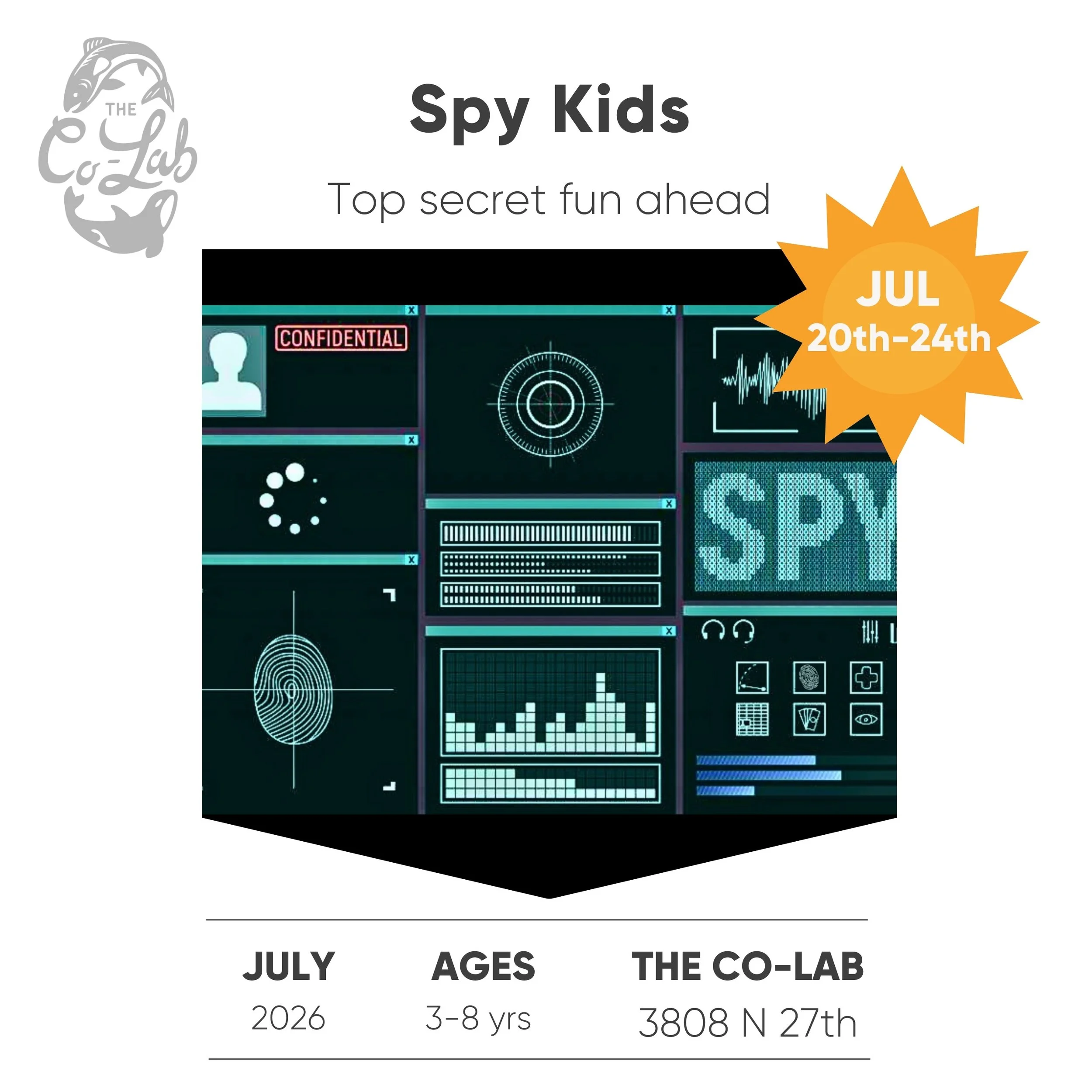 7/20 - 7/24 | Spy Kids
