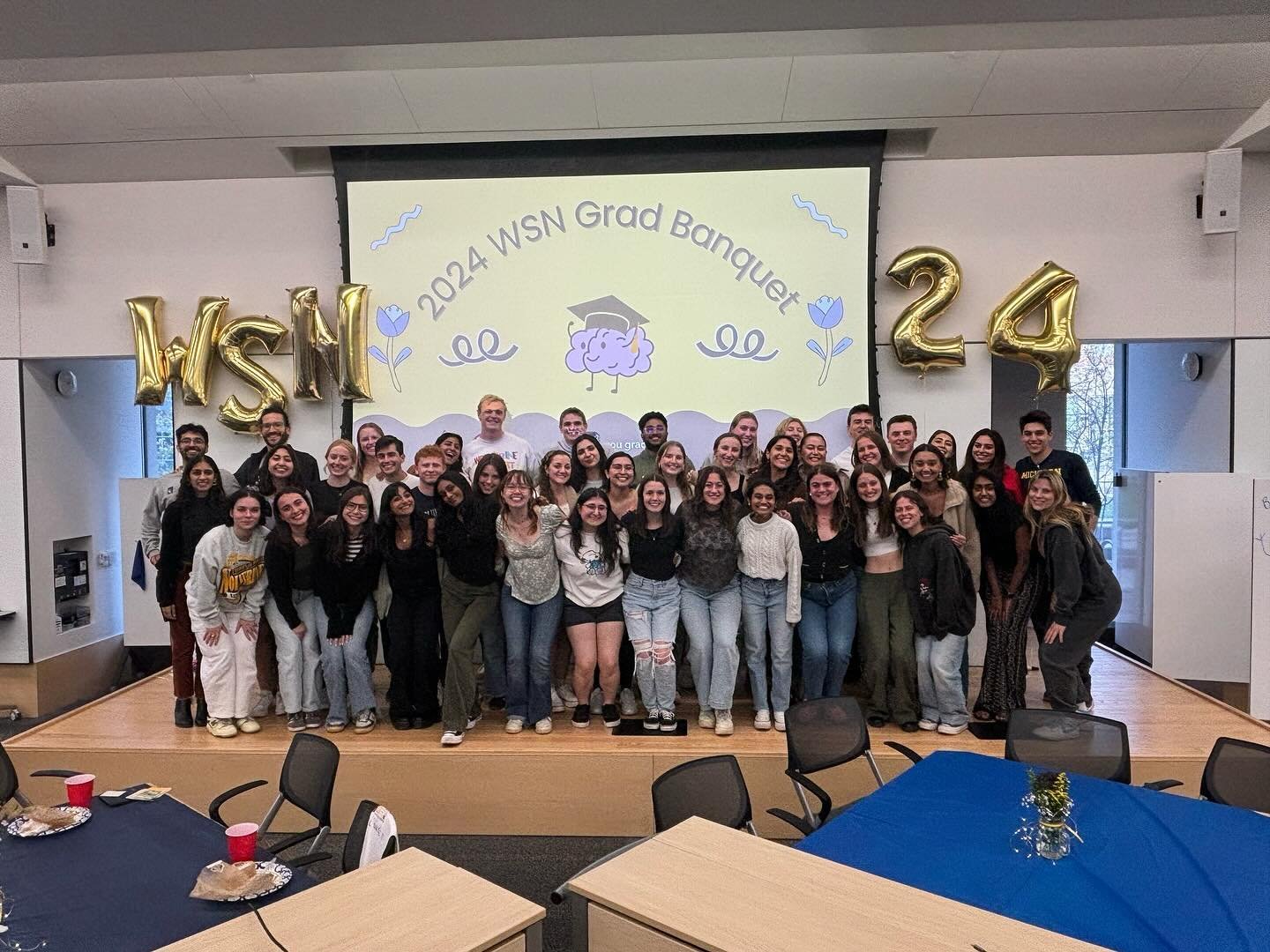 💙🎓Grad banquet 2024🎓💙

Congratulations WSN graduates! We are so incredibly proud of all you have done for this organization. You have made such a difference to not only here, but on all of campus. You are so loved by WSN and your legacy will fore