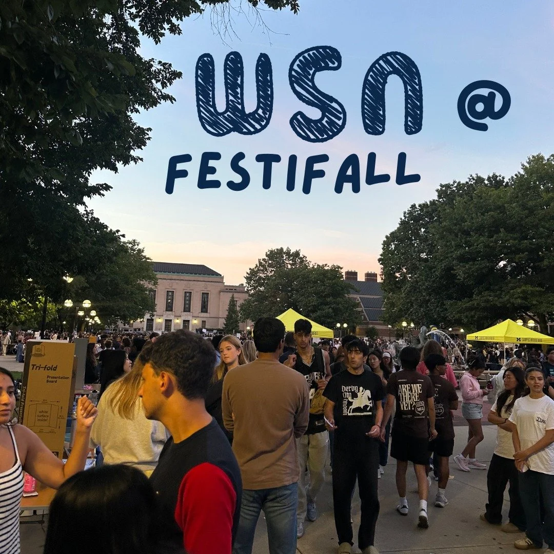 Festifall was a success! ✨

Our Director Team had the best time sharing WSN&rsquo;s mission, talking about the importance of mental health, reconnecting with familiar faces, and welcoming so many new ones into our community. 💙

We&rsquo;re so gratef