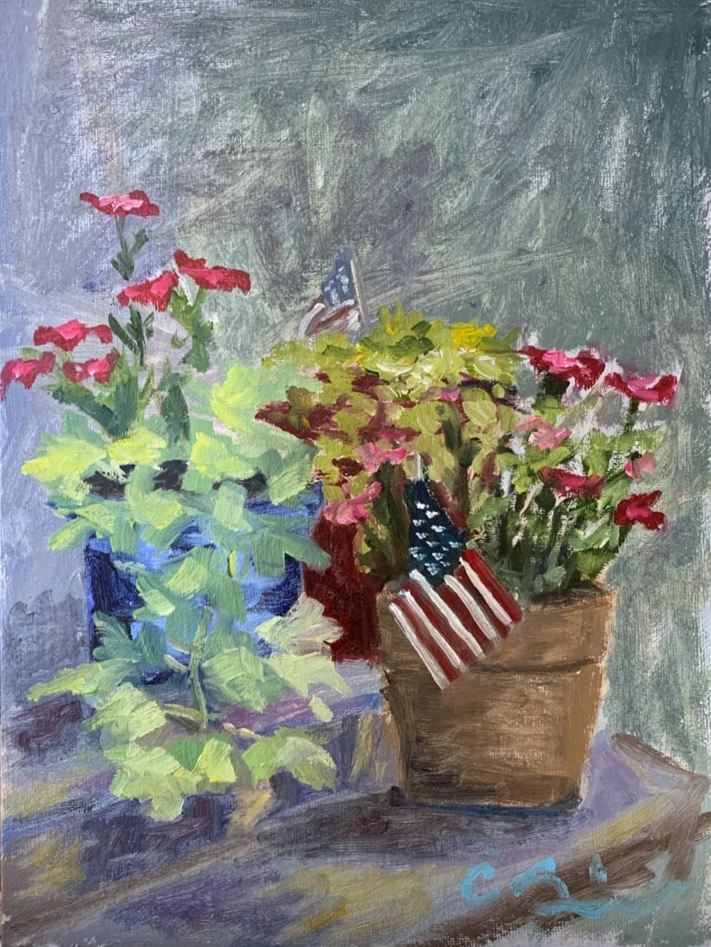 Captured this a couple of years ago during a sunnier Memorial Day weekend.☀️ 

Given the rain outside today in Virginia, these are a welcome reminder of brighter days and quiet, creative moments.✨

Remembering those who served and wishing y&rsquo;all
