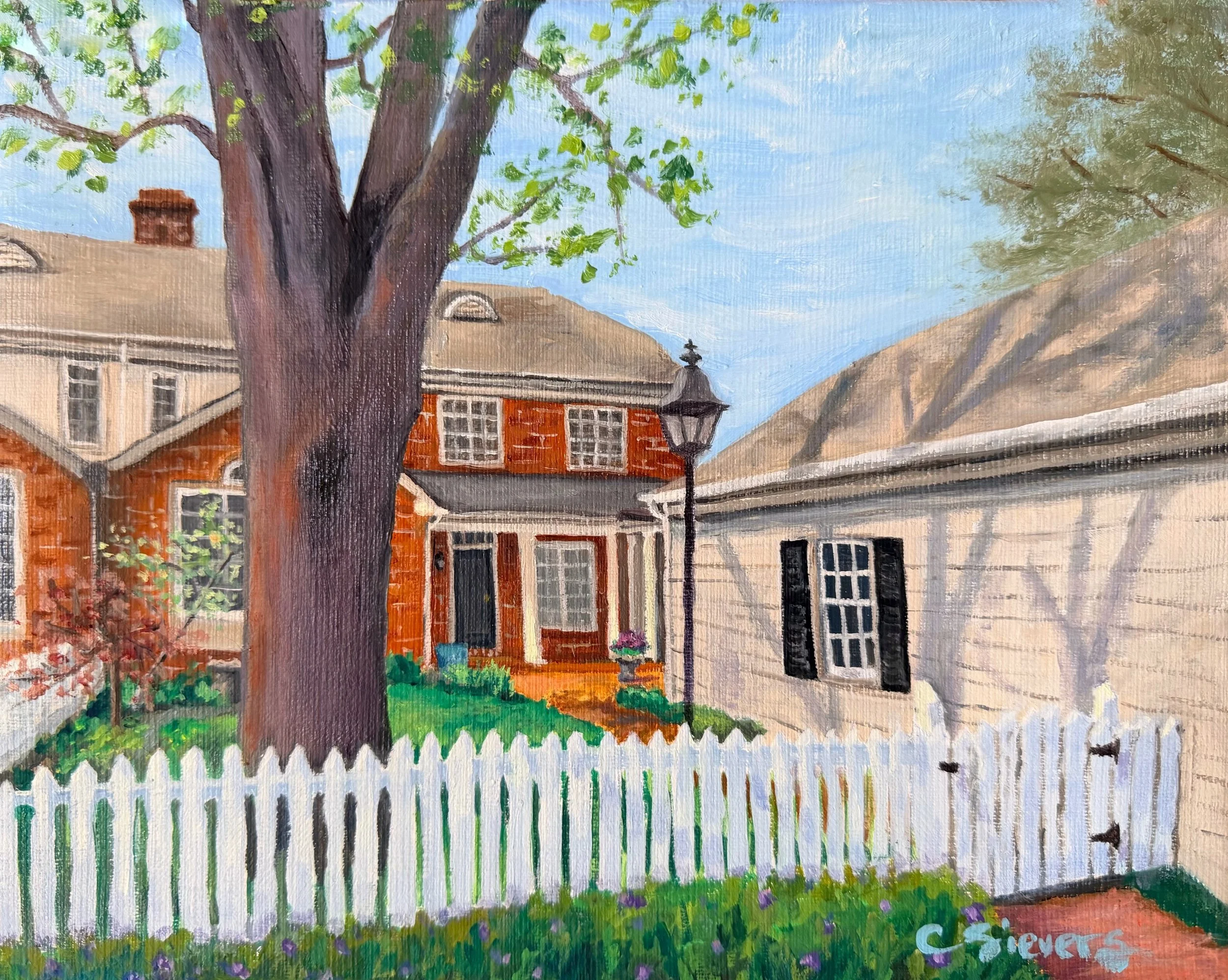 A closer look at my latest commission and the reference that inspired it! ✨

Capturing the soul of this Charlottesville house on canvas was such a pleasure. It is a wonderful gift for a homeowner who treasures this house and all the memories made the