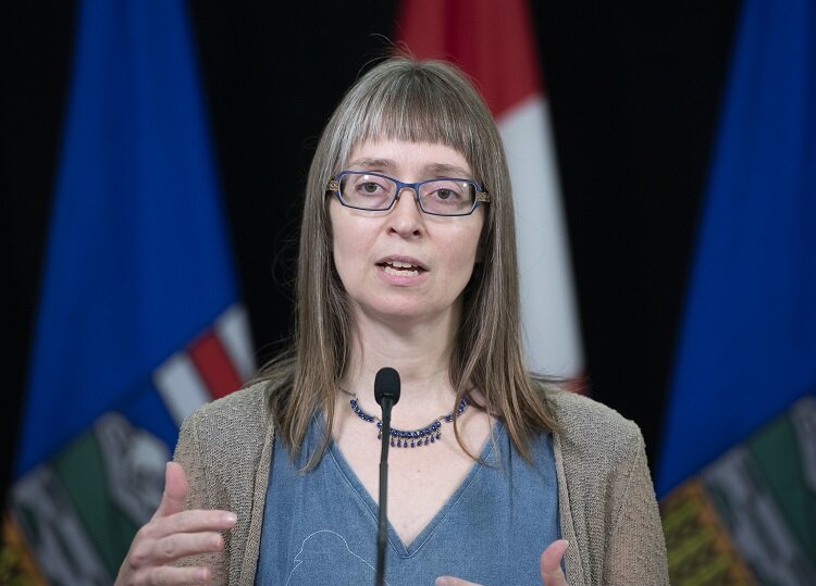 Alberta’s chief medical officer Dr. Deena Hinshaw.