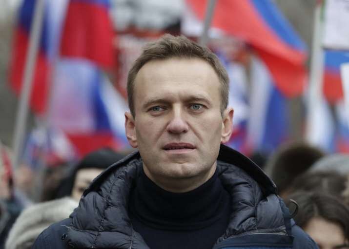 Russian opposition leader Alexei Navalny, who was poisoned by agents working on behalf of the Russian Federations.