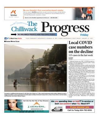 Example of a physical copy of The Chilliwack Progress (Photo from The Chilliwack Progress)